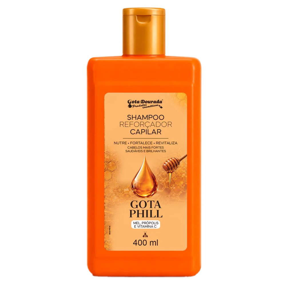 Shampoo Gota Dourada Phill 400ml