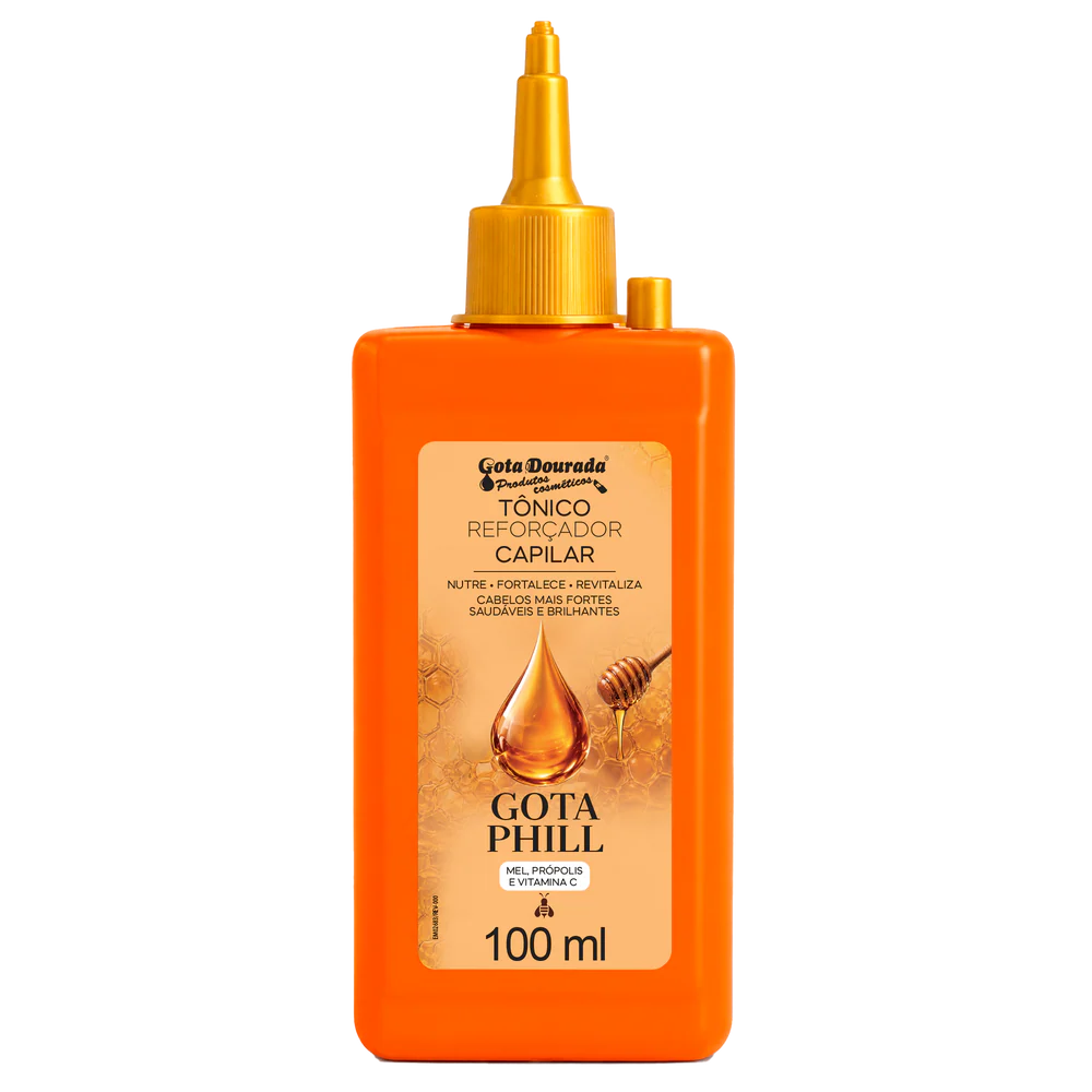 Tônico Capilar Gota Dourada Phill 100ml