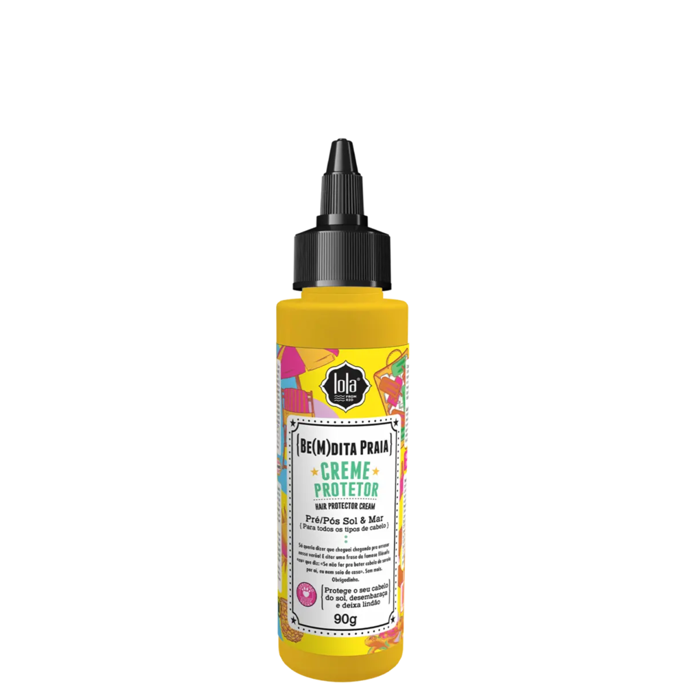 Protetor Solar Capilar Lola BemDita Praia Mini 90g