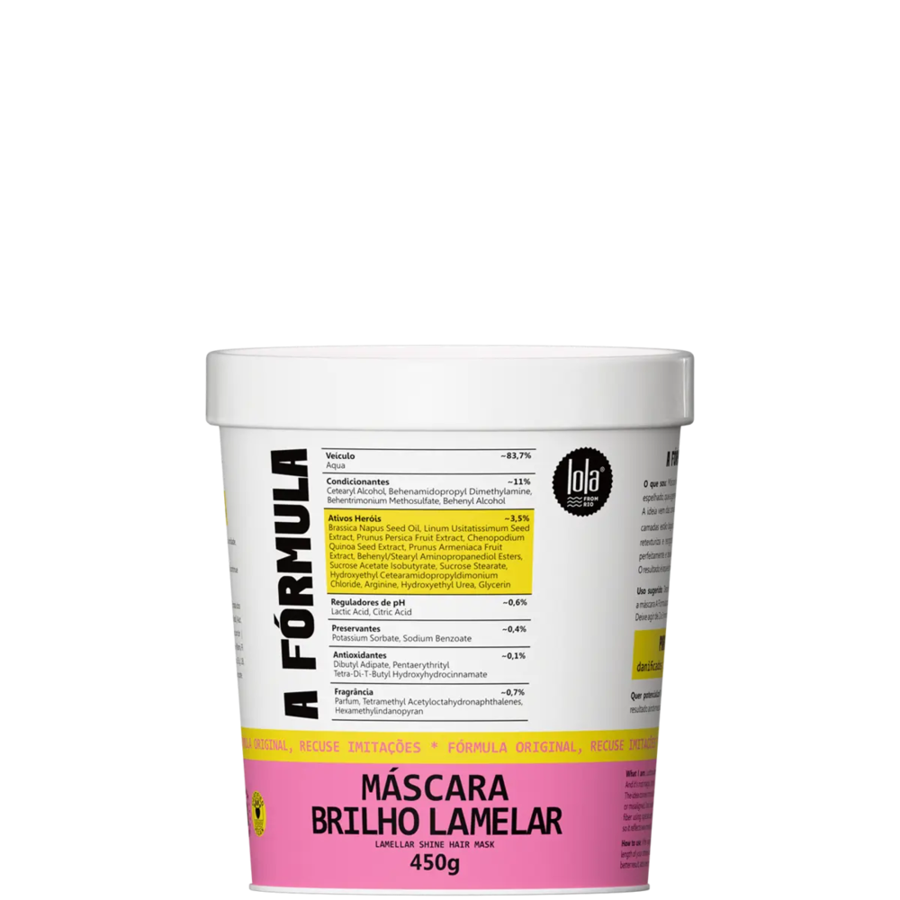 Máscara Lola A Fórmula 450g
