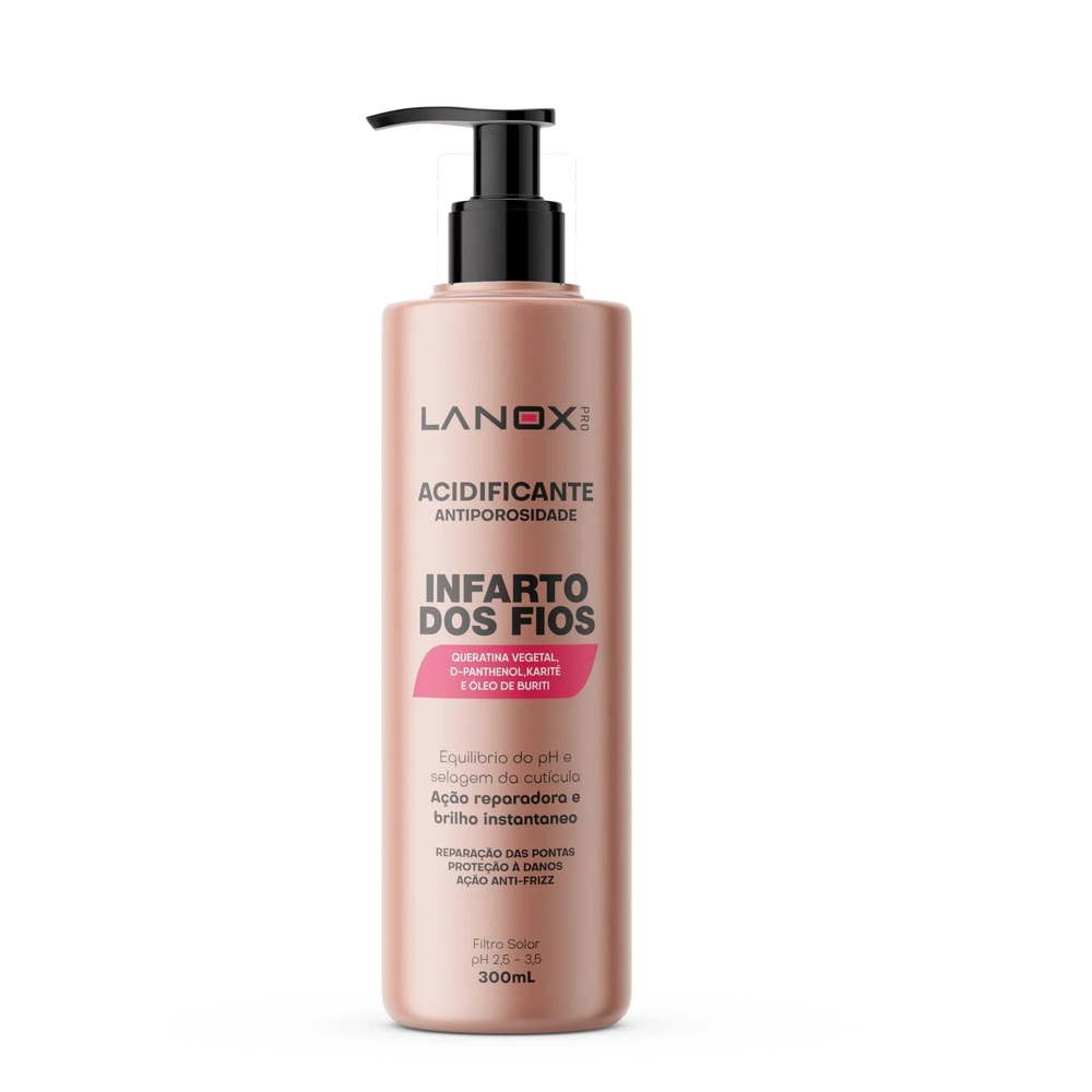 Acidificante Trihair Lanox Infarto dos Fios 300ml
