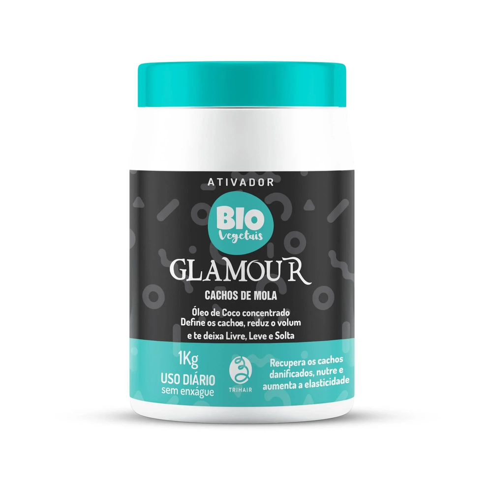 Ativador de Cachos Trihair Bio Vegetais Glamour Cacho Mola 1kg
