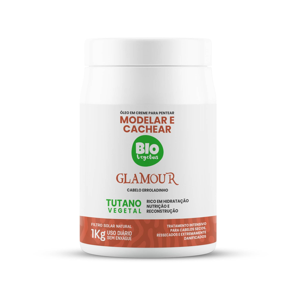 Ativador de Cachos Trihair Bio Vegetais Glamour Tutano 1kg