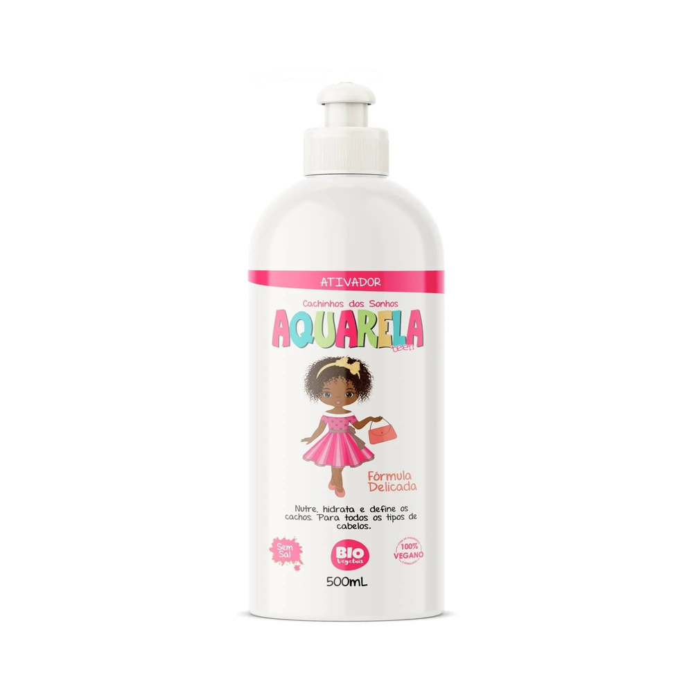 Ativador de Cachos Trihair Bio Vegetais Aquarela Teen 500ml
