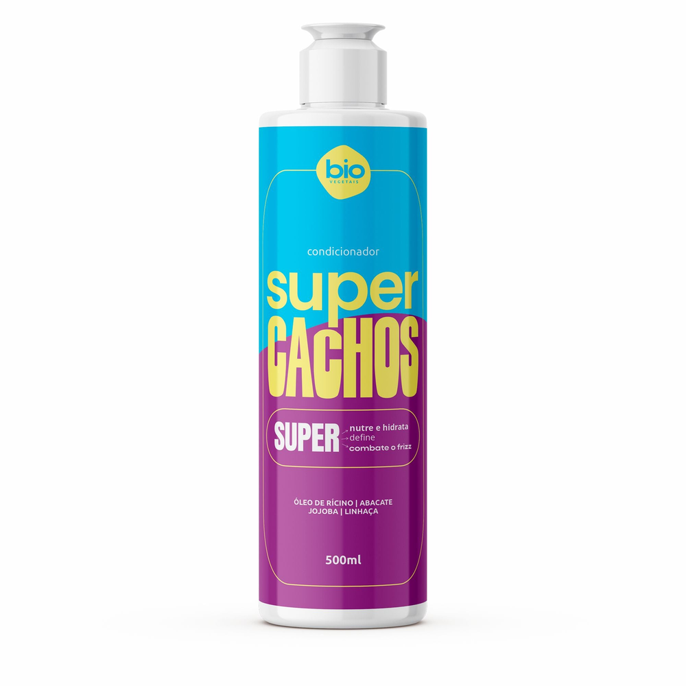 Condicionador Trihair Bio Vegetais Super Cachos 500ml