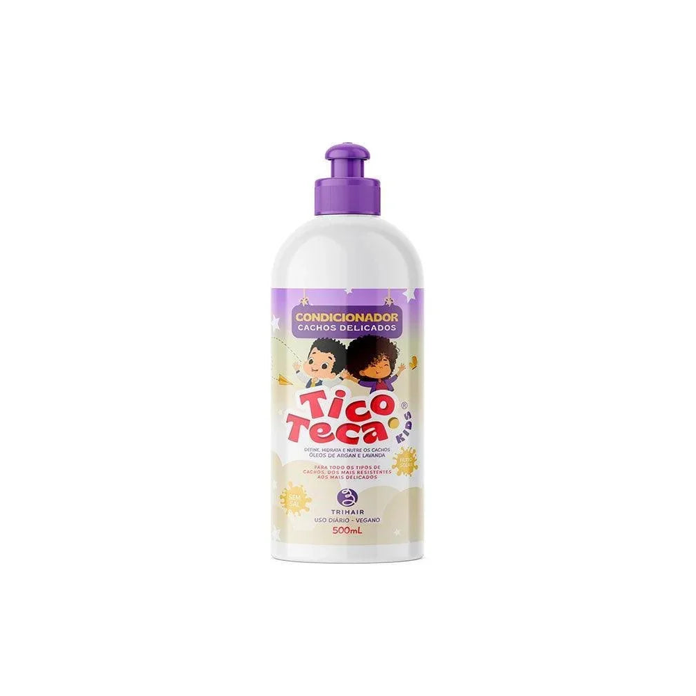 Condicionador Trihair Tico e Teca Delicados Cachos Delicados 500ml