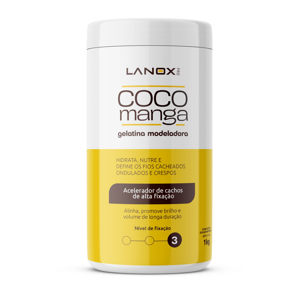 Gelatina Trihair Lanox Cocomanga 1kg