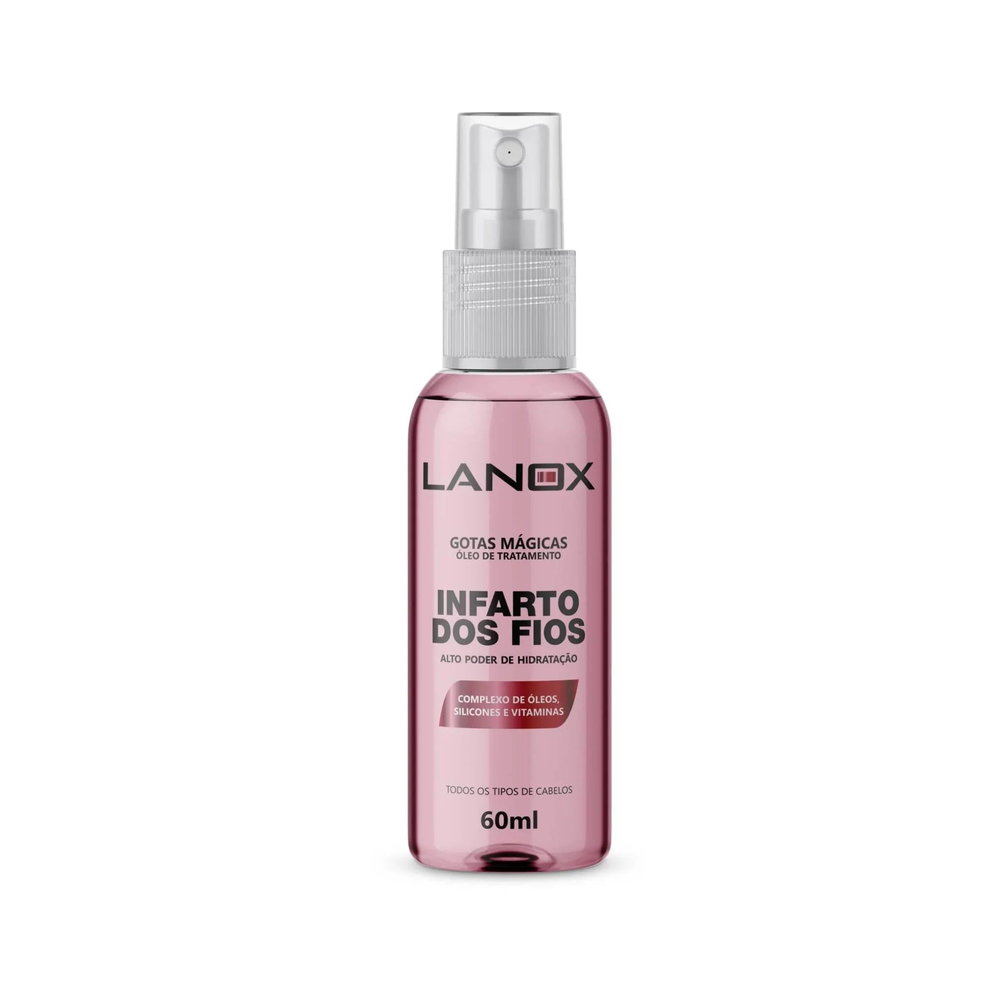 Óleo Capilar Trihair Lanox Infarto dos Fios Gota Mágica 60ml