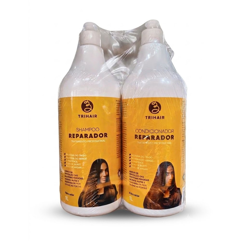 Kit Trihair Reparador L Shampoo + Condicionador 2 de 1L