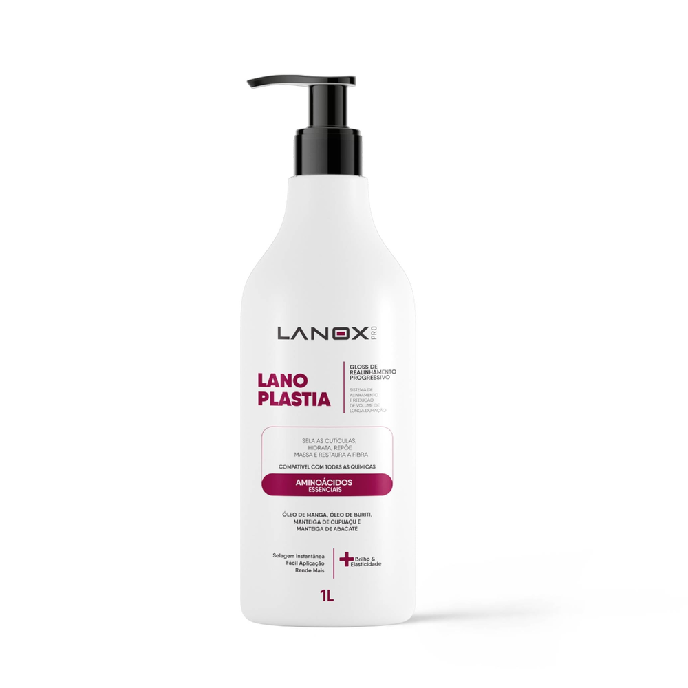 Realinhamento Capilar Trihair Lanox Lanoplastia Gloss 1L
