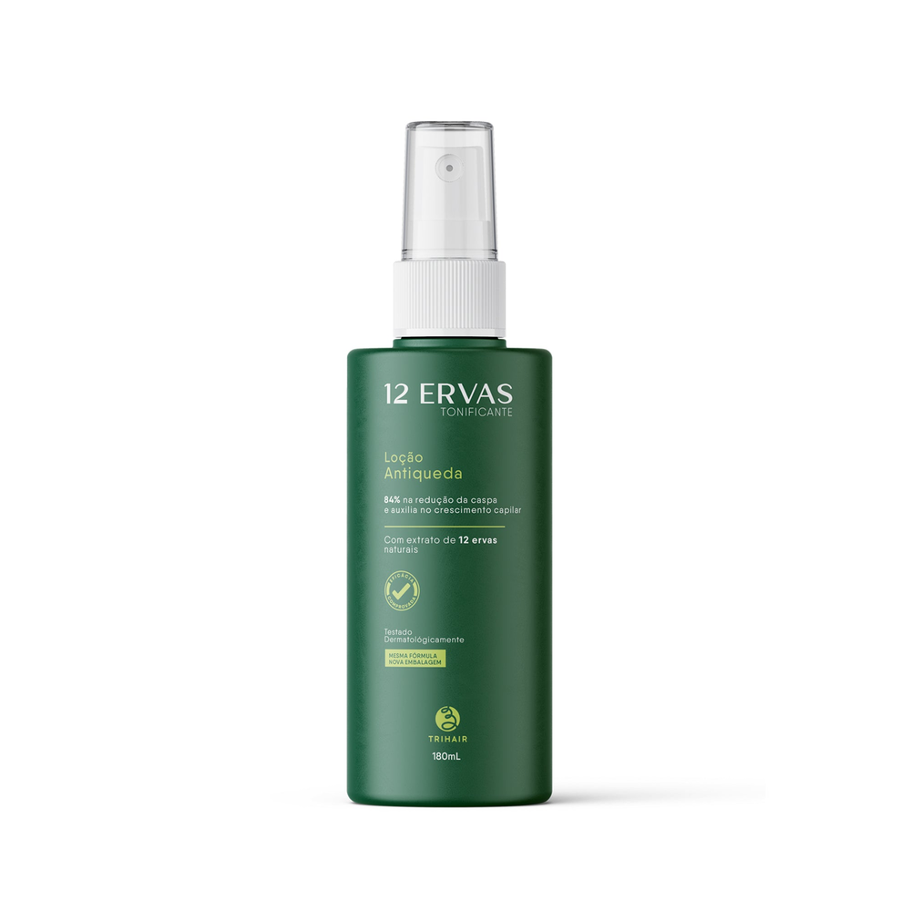 Loção Capilar Trihair 12 Ervas Tonificante Tonificante 180ml