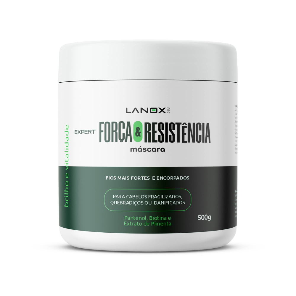 Máscara Trihair Lanox Força e Resistência 500g