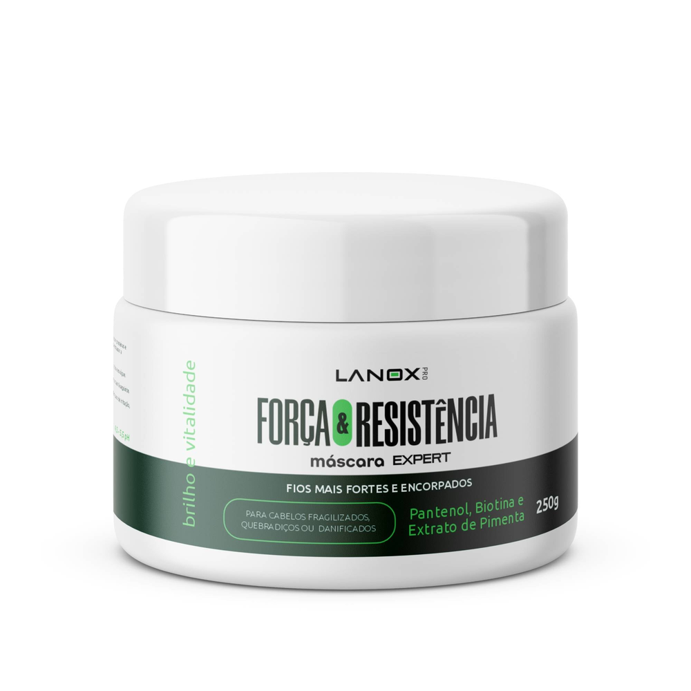 Máscara Trihair Lanox Força e Resistência 250g
