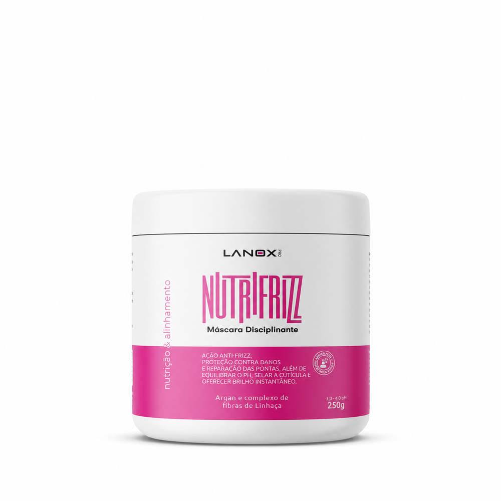 Máscara Trihair Lanox Nutrifrizz 250g