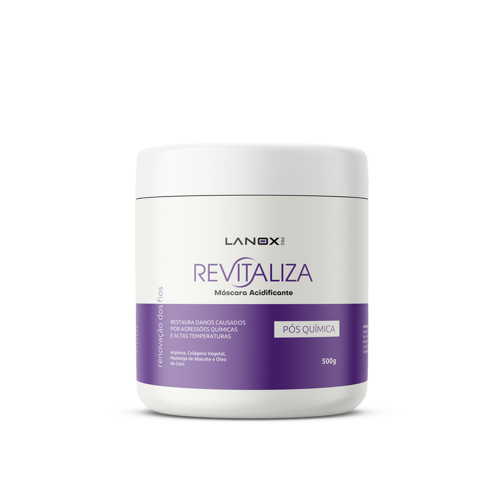 Máscara Trihair Lanox Revitaliza 500g