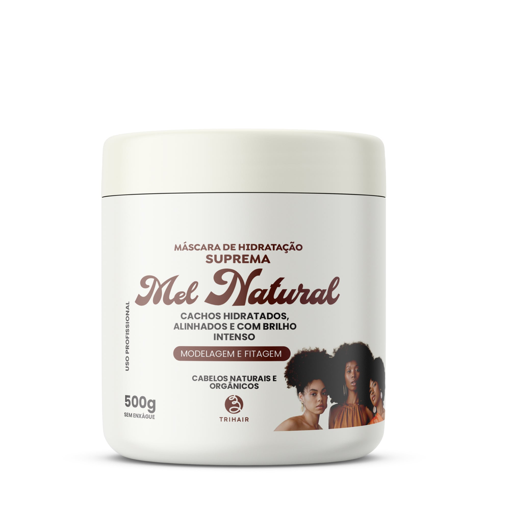 Máscara Trihair Mel Natural Natural 500g