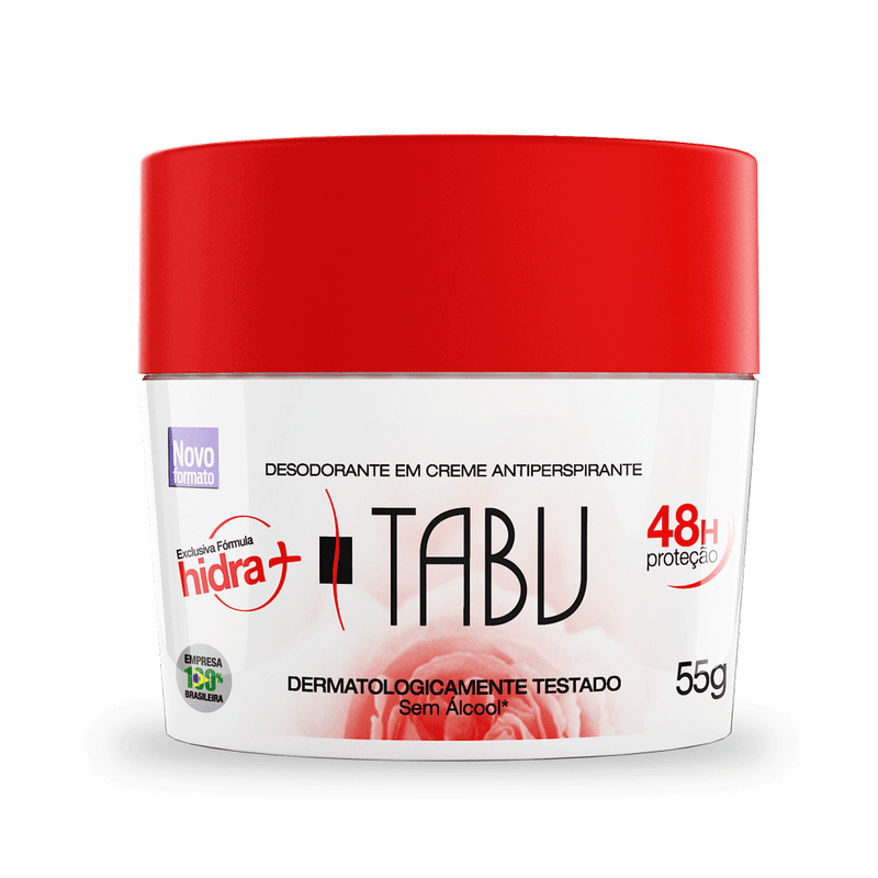 Desodorante Creme Tabu 55G