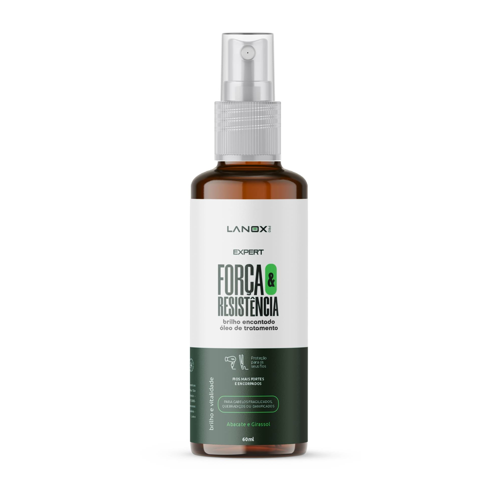 Óleo Capilar Trihair Lanox Força e Resistência Brilho 60ml