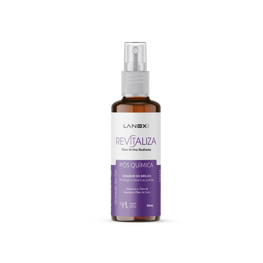 Óleo Capilar Trihair Lanox Revitaliza Radiante 60ml