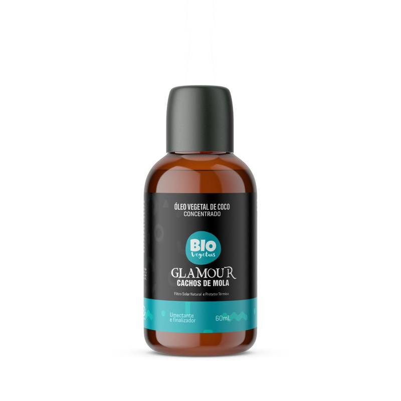 Óleo Capilar Trihair Bio Vegetais Glamour Cachos Mola 60ml