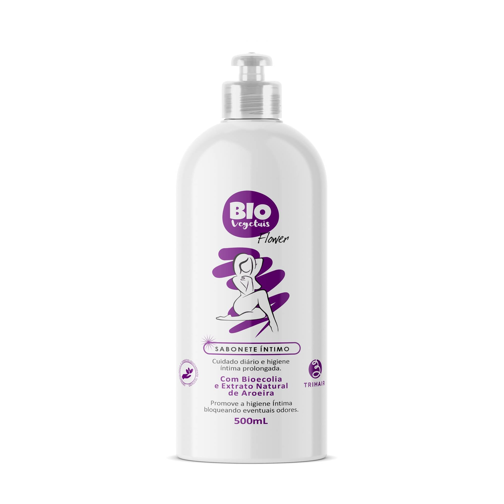 Sabonete Íntimo Trihair Bio Vegetais Flower 500ml