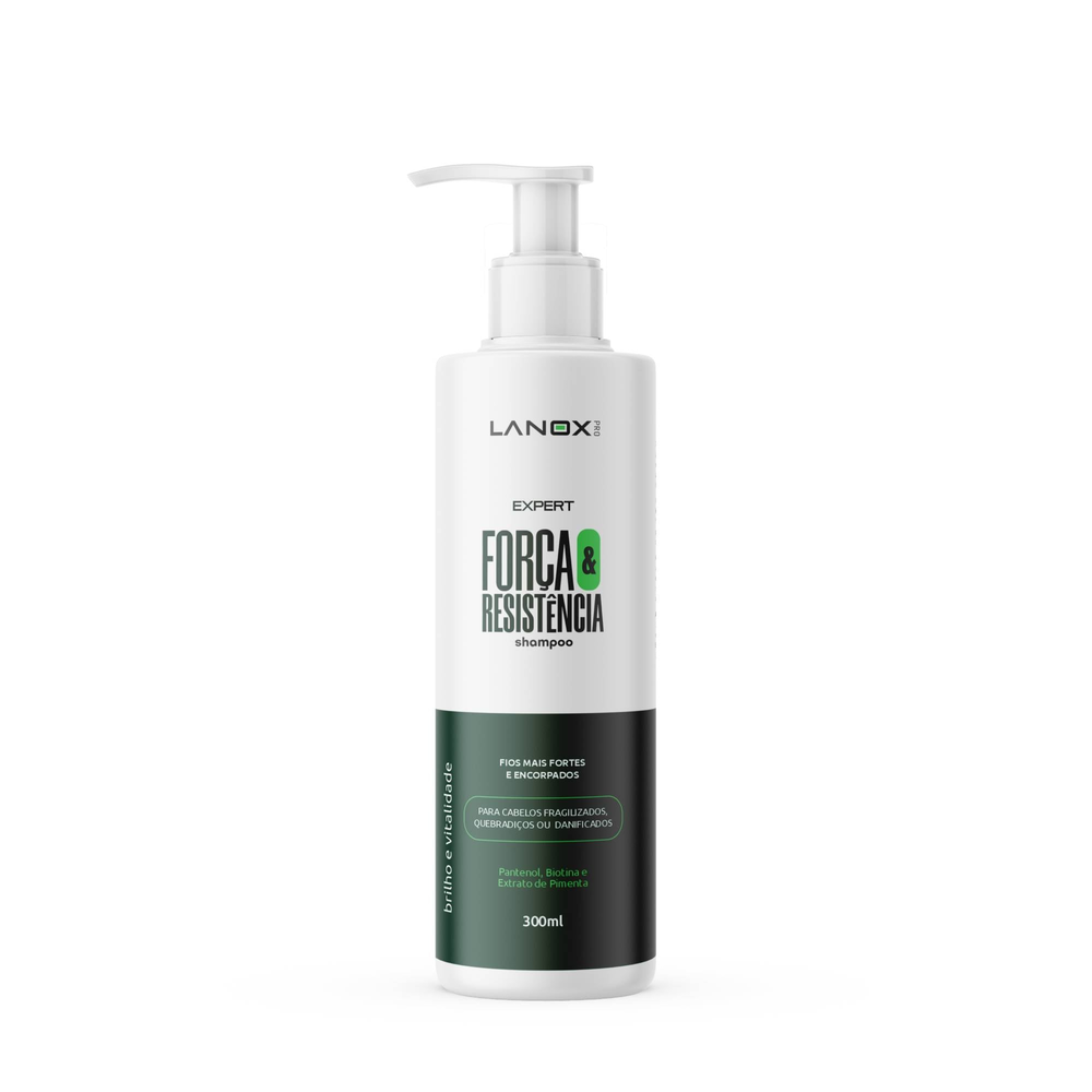 Shampoo Trihair Lanox Força e Resistência 300ml