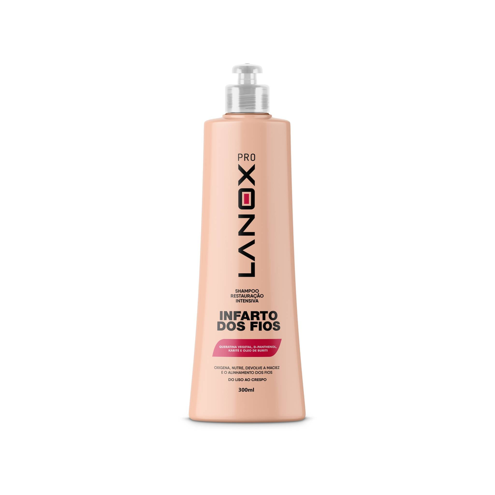 Shampoo Trihair Lanox Infarto dos Fios 300ml