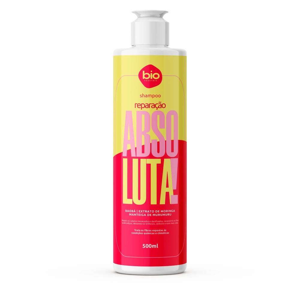 Shampoo Trihair Bio Vegetais Absoluta Reparação Absoluta 500ml