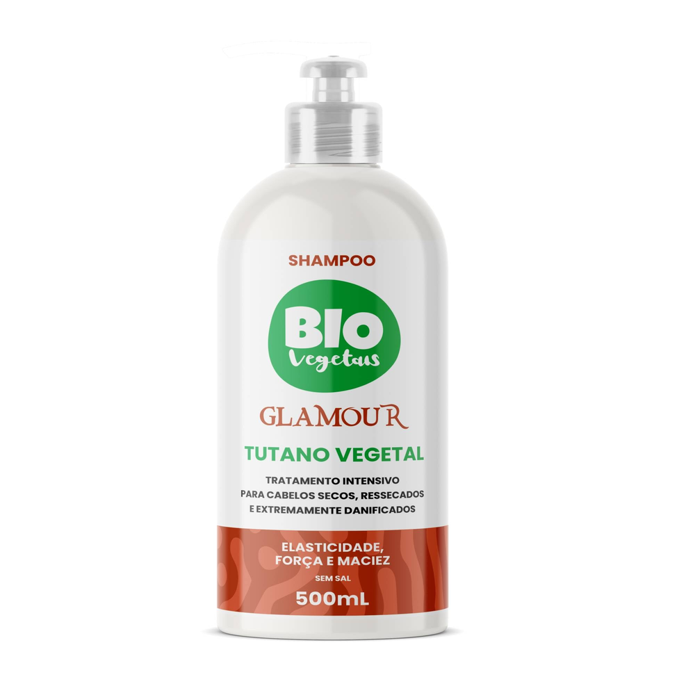 Shampoo Trihair Bio Vegetais Glamour Tutano 500ml