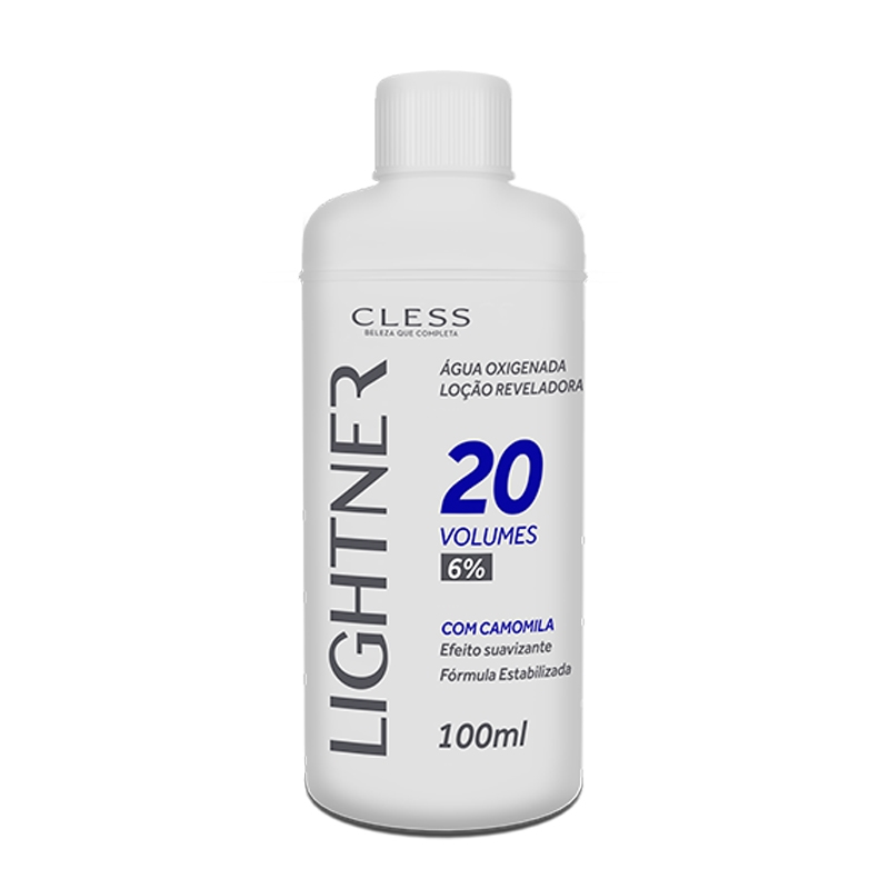 Água Oxigenada Cless Lightner 20 Volumes 100ml
