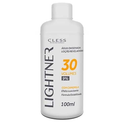 Água Oxigenada Cless Lightner 30 Volumes 100ml