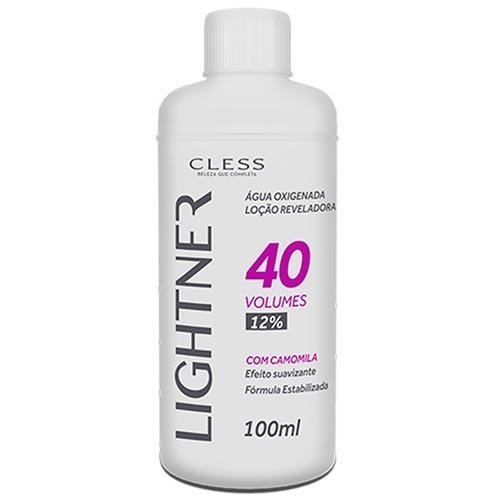 Água Oxigenada Cless Lightner 40 Volumes 100ml