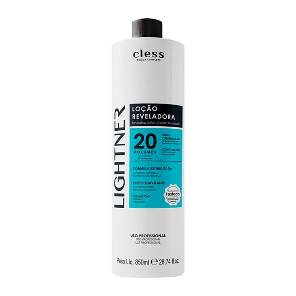 Água Oxigenada Cless Lightner 20V 850ml