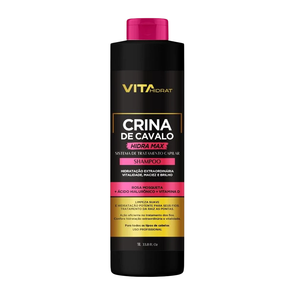 Shampoo Vitahidrat Crina de Cavalo Hidra Max 1L