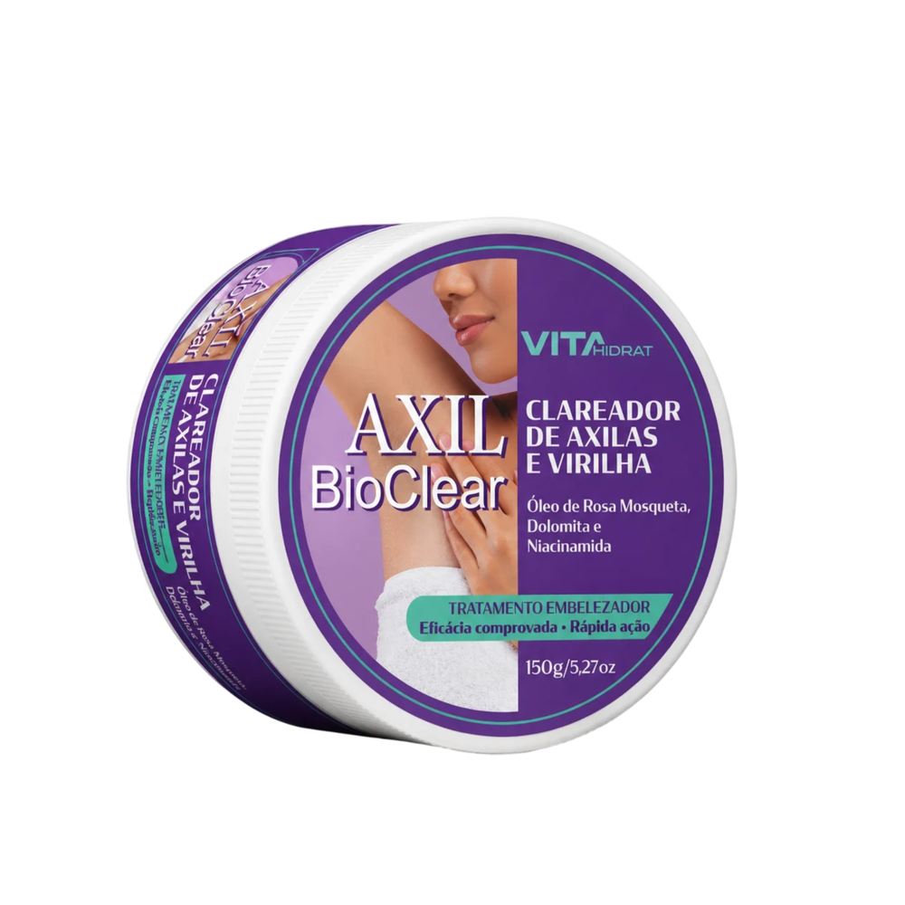 Clareador de Axilas e Virilha Axil BioClear Vitahidrat 150g