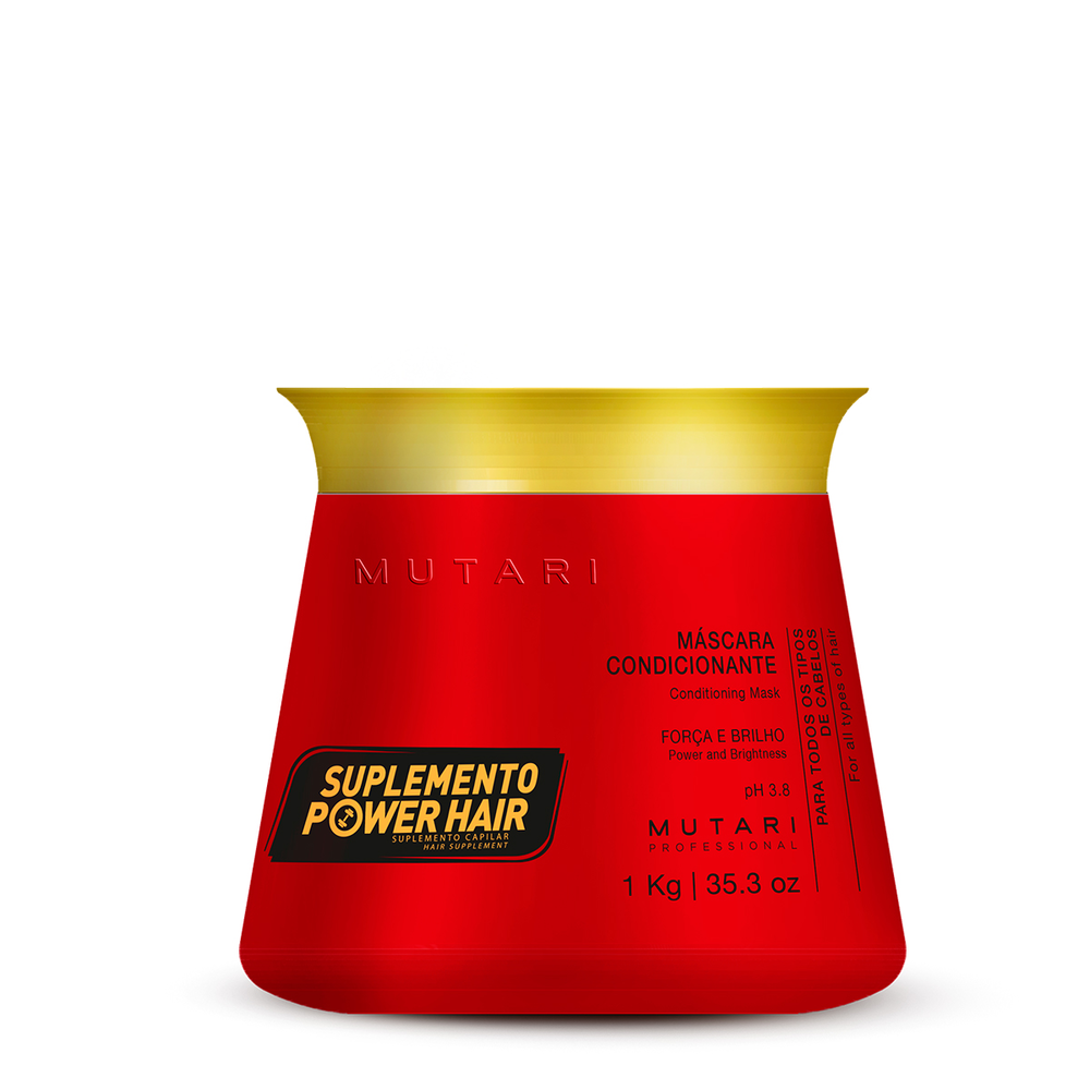 Máscara Mutari Suplemento Power Hair Hair 1kg