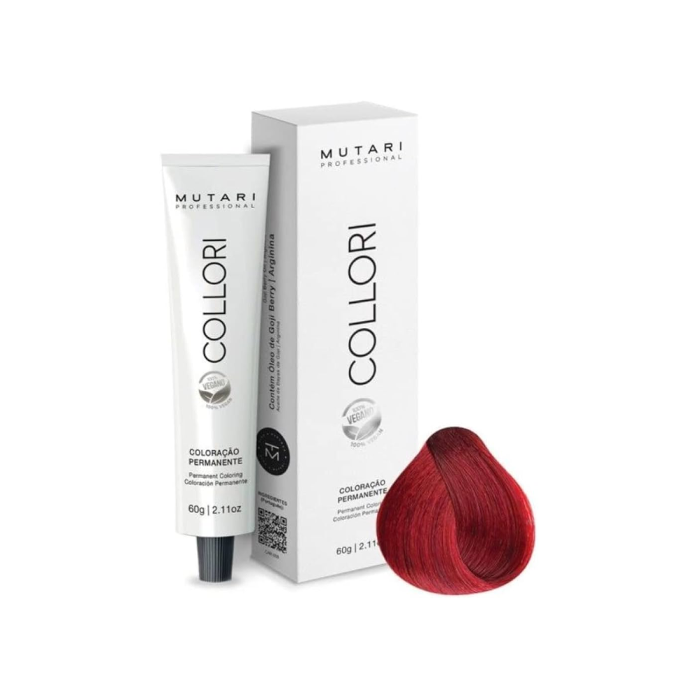 Coloração Mutari Collori Mnix Vermelho 60g Ref. 066
