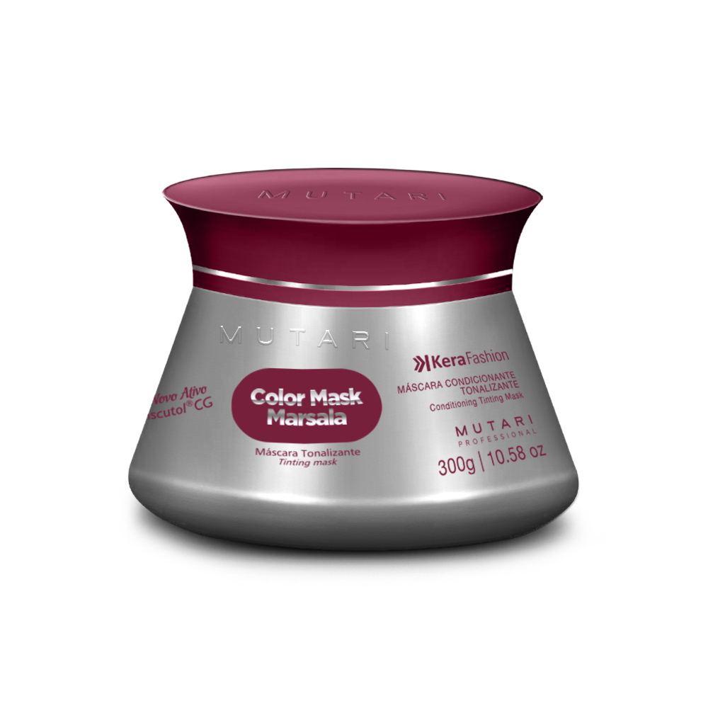Máscara Mutari Color Mask Marsala 300g