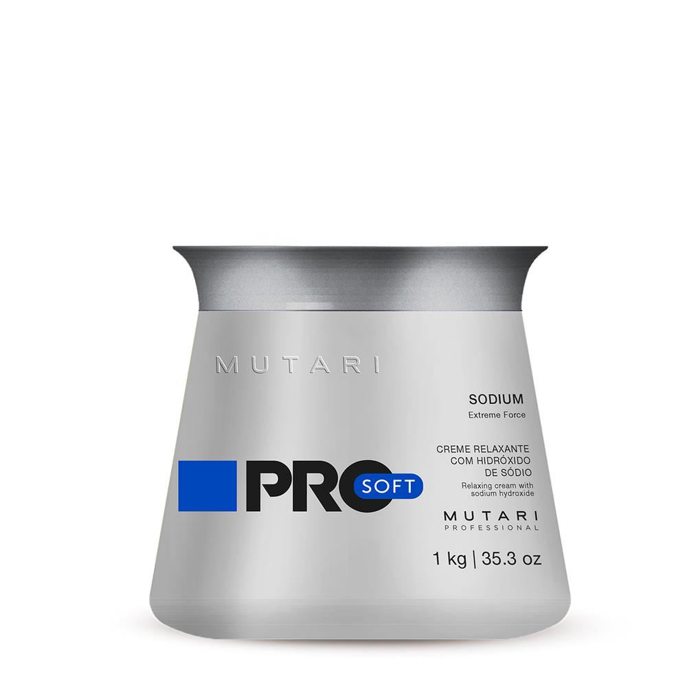 Creme de Relaxamento Capilar Mutari Pro Soft Soft 1kg