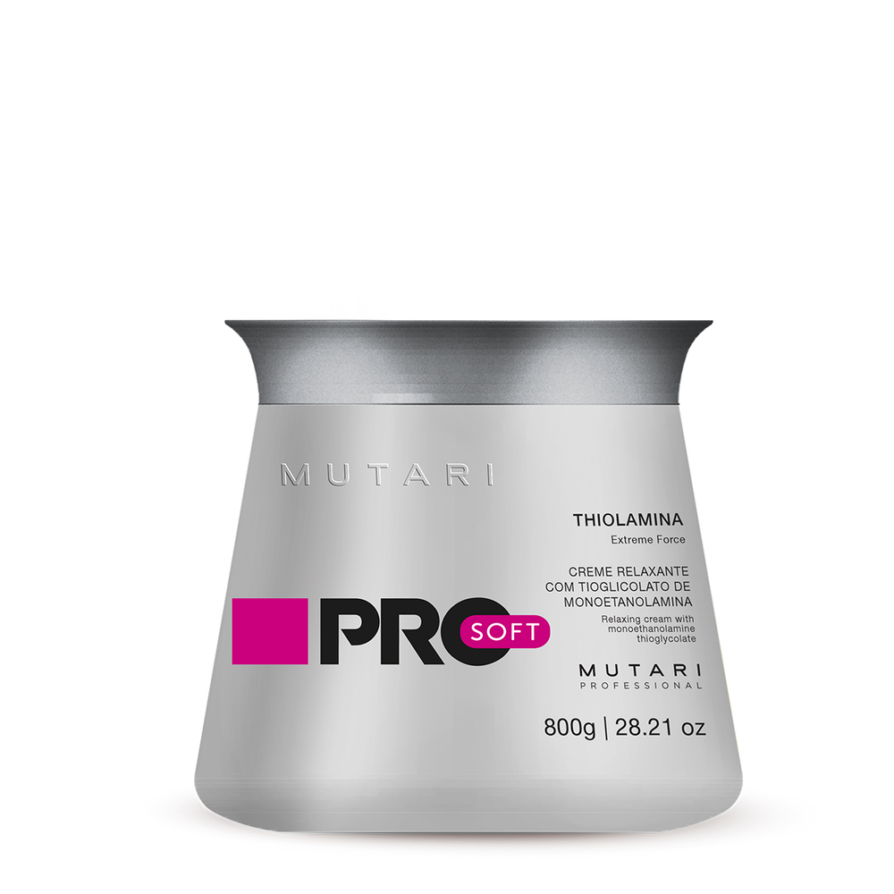 Creme de Relaxamento Capilar Mutari Pro Soft Soft 800g