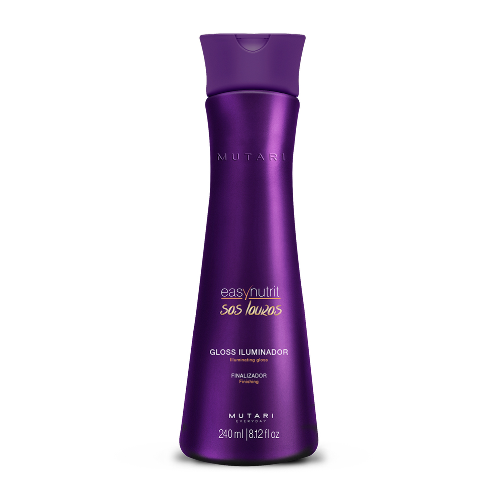 Gloss Iluminador Mutari S.O.S Louros Every Day 240ml