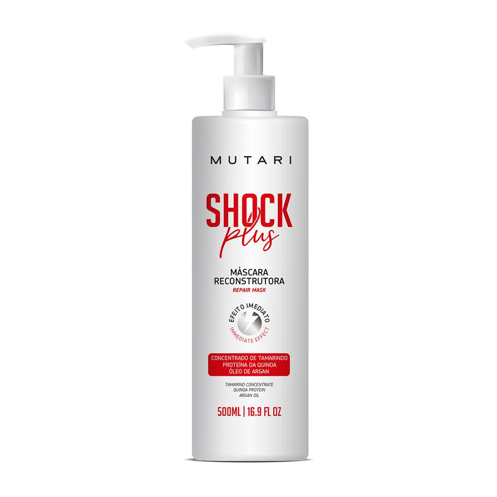 Máscara Mutari Shock Plus Reconstrução 500ml
