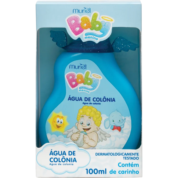 Água De Colônia Baby Muriel Azul 100ml