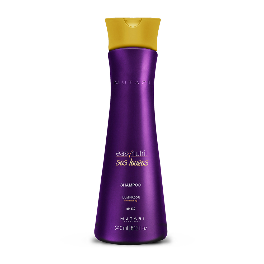 Shampoo Mutari S.O.S Louros Every Day Iluminador 240ml