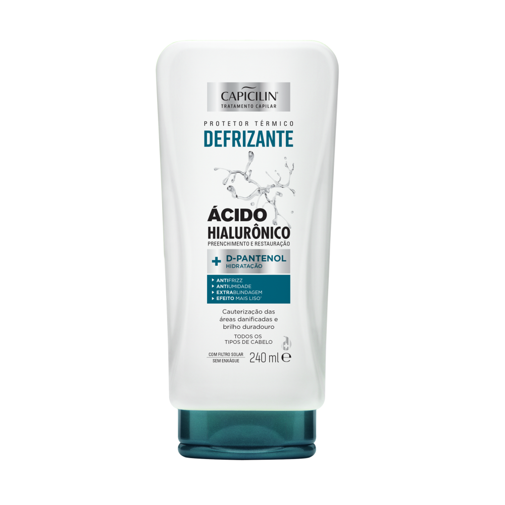 Defrizante Capicilin Ácido Hialurônico + D-Pantenol 240ml