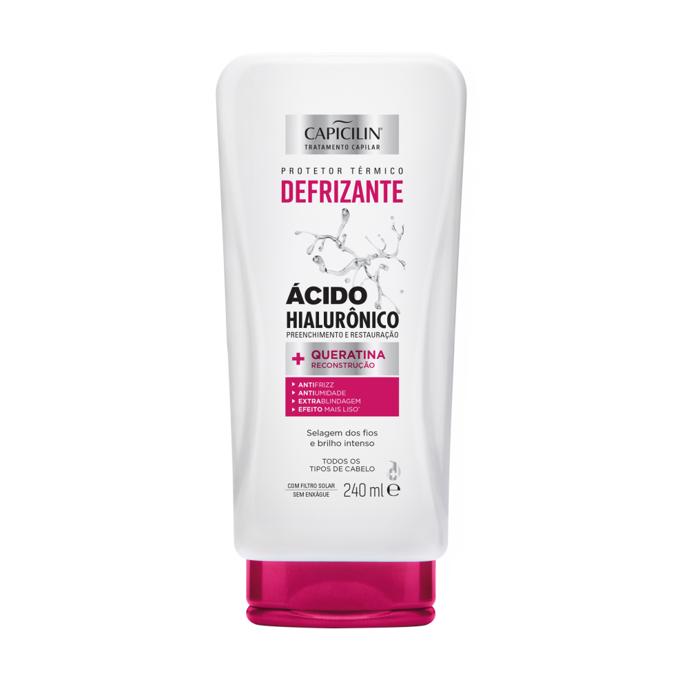 Defrizante Capicilin Ácido Hialurônico 240ml