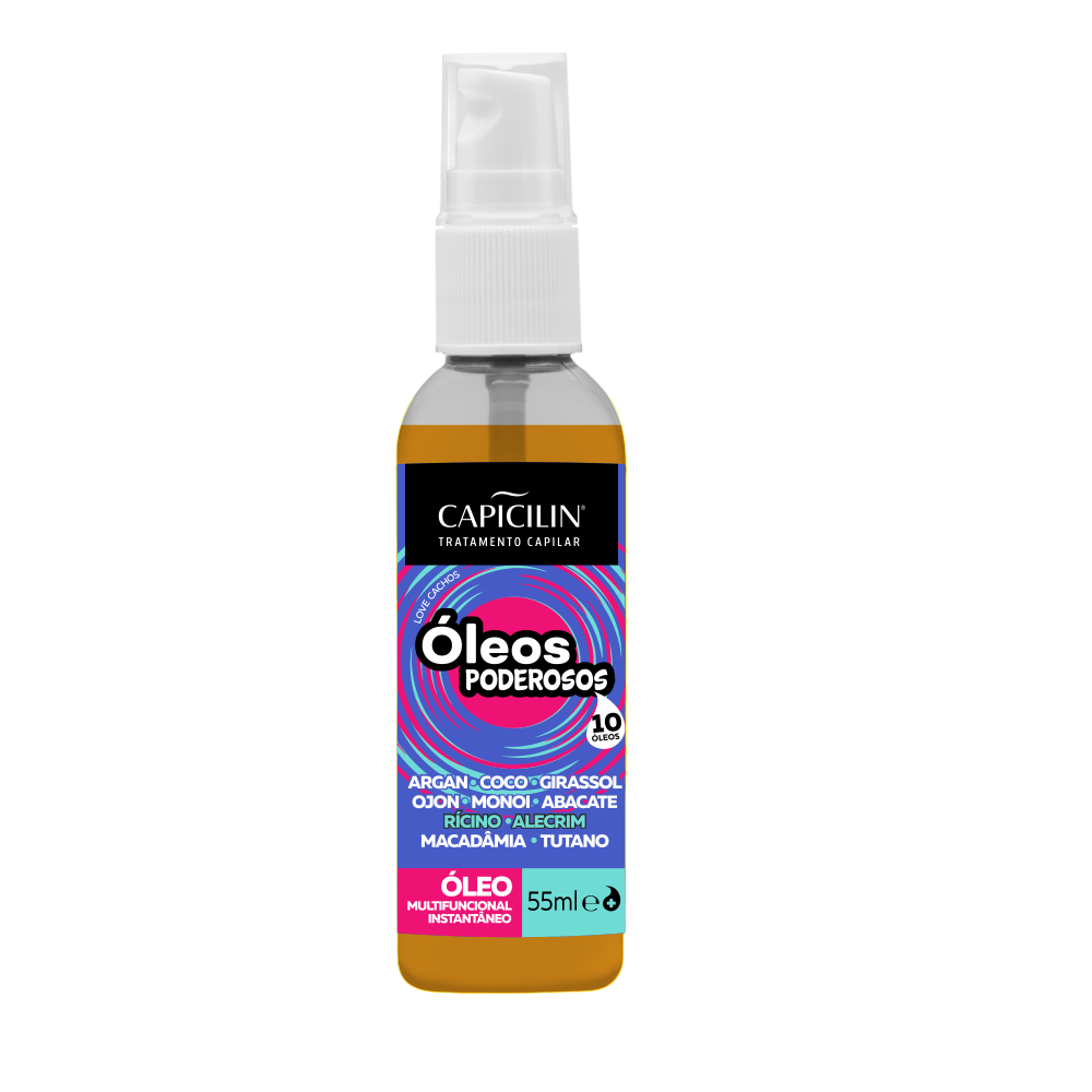 Óleo Capilar Capicilin Óleo Poderosos Multifuncional 55ml