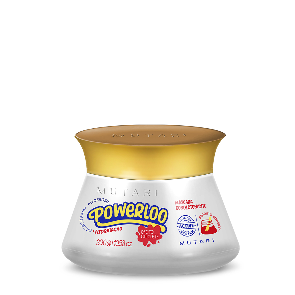 Máscara Mutari Power Loo Hidratação 300g