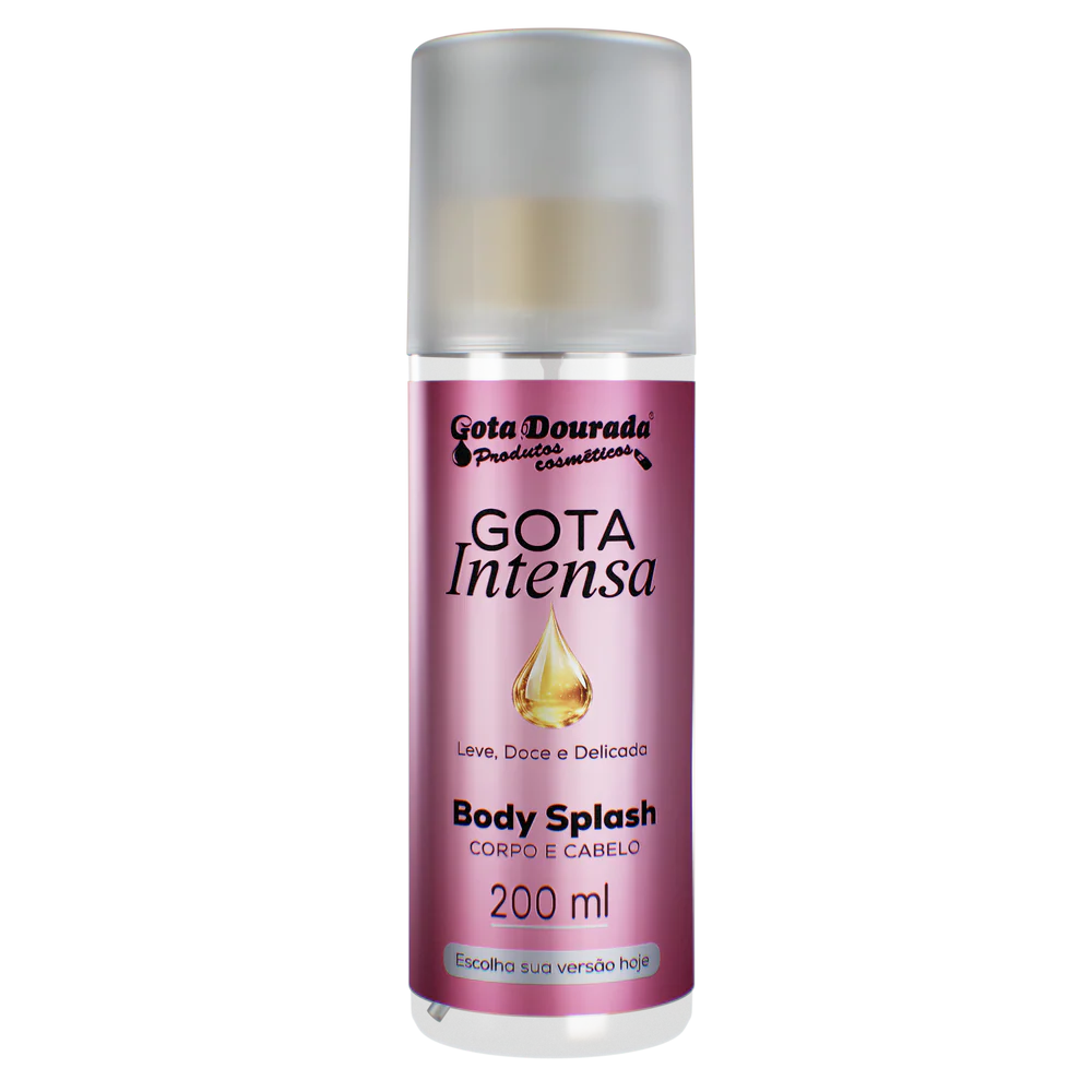 Body Splash Gota Dourada Gota Intensa 200ml