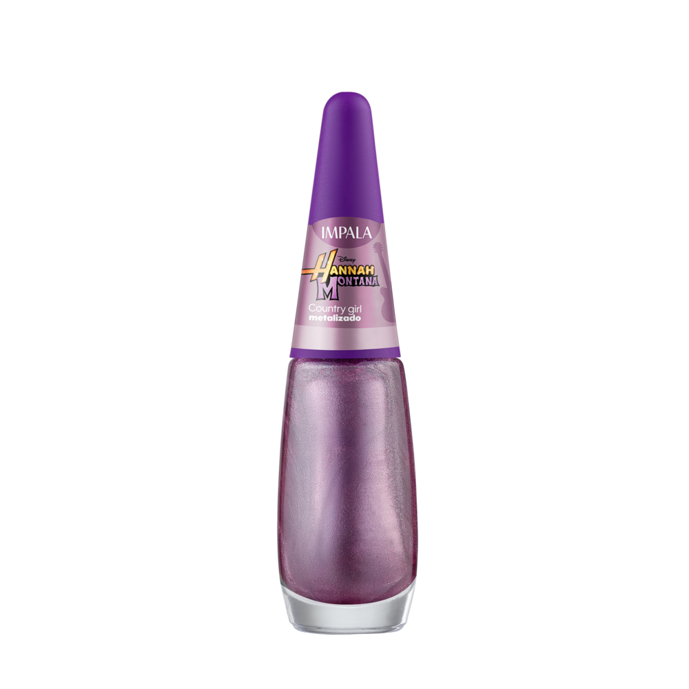 Esmalte Impala Disney Channel Metalizado Country Girl Hannah Montana Com 6 UN Ref. 1101